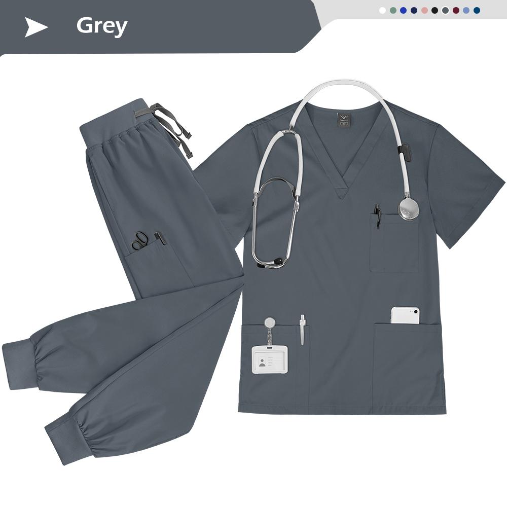 Nurse Uniform Set Doctor Nurses Dental Hospital Uniforms Joggers Pants Sets Beauty Spa Nursing Articles Scrub Workwear