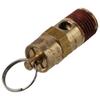 125PSI Brass Safety Valve Gold Air Compressor Check Valve  Air Compressor