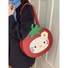 Tomato Hello Kitty Tote Bag For Women And Men With Padded Shoulder Straps And Storage Functionality
