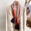Big Brand Double-sided Printed Long Headband Silk Scarf Hin Scarf Ribbon Tie Bag Decoration Suit Scarf Waist Belt Multi Function