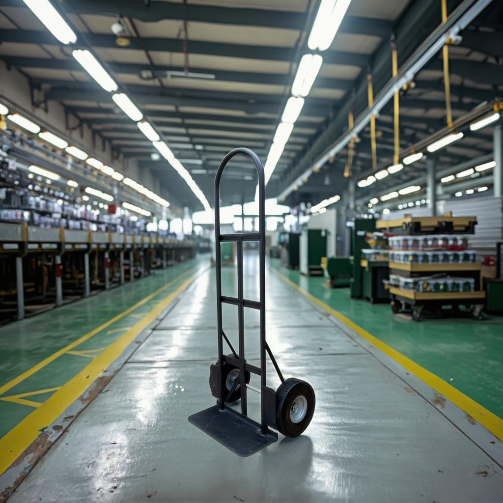 OEM 250kg Capacity Heavy Duty Steel Hand Truck Trolley Cart For Industrial Efficient Transportation