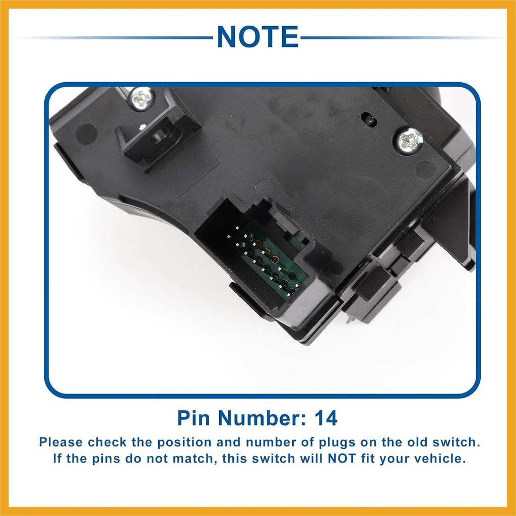 1 Pc Steering Column Turn Signal Switch Lever Multifunction Combination Switch No.AR3Z13K359AA for Ford for Mustang 2010-2014 Replacement