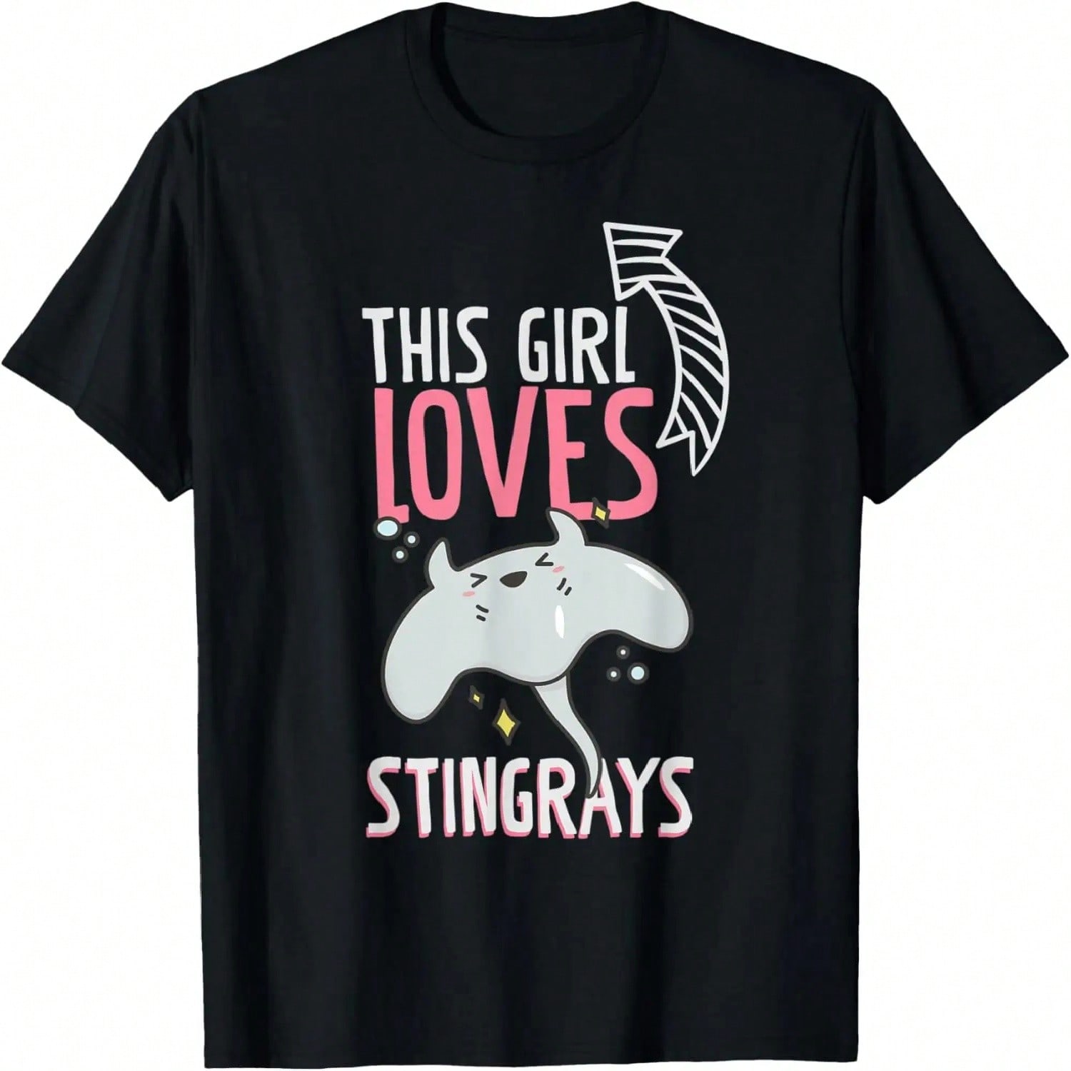 This Love Sting Rays Ocean Sea Sting Rays T-Shirt S разноцветный