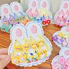 10pcs Cute Bow Elastic Hair Band Cartoon Girls Hair Rope Cute Ponytail Holder Hair Ties Rubber Band Children Hair Gum Scrunchies