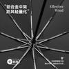 Mido Triple Fold Manual Umbrella, Reinforced Double Umbrella, Aluminum Alloy Wind resistant Umbrella, Large Umbrella