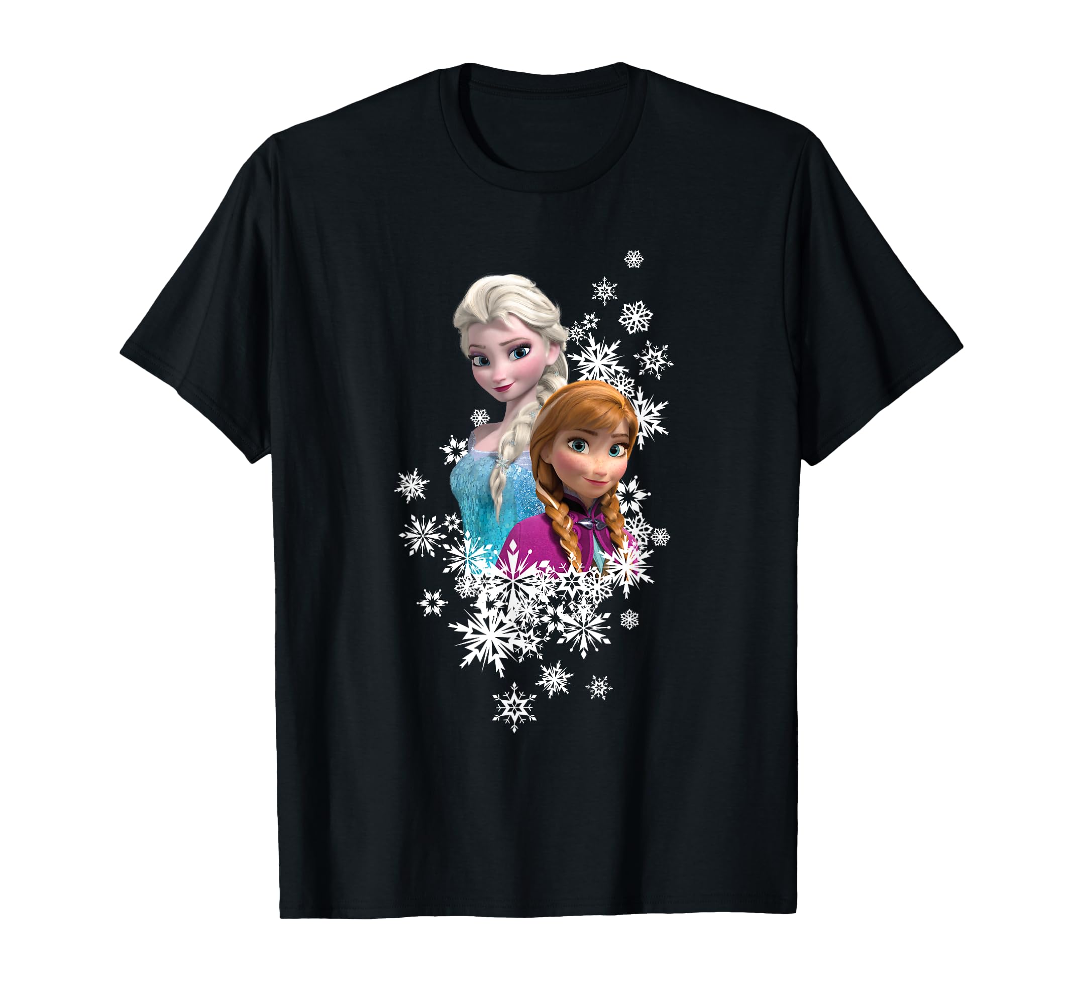 

Футболка Disney Frozen Анна и Эльза Снежинки