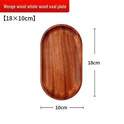 Wudan Hout Ovale Serveerschaal