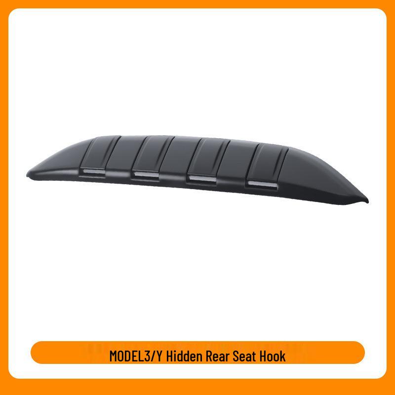 Concealed Hook Bracket for Rear Seat Backrest in Updated Tesla Model 3Y