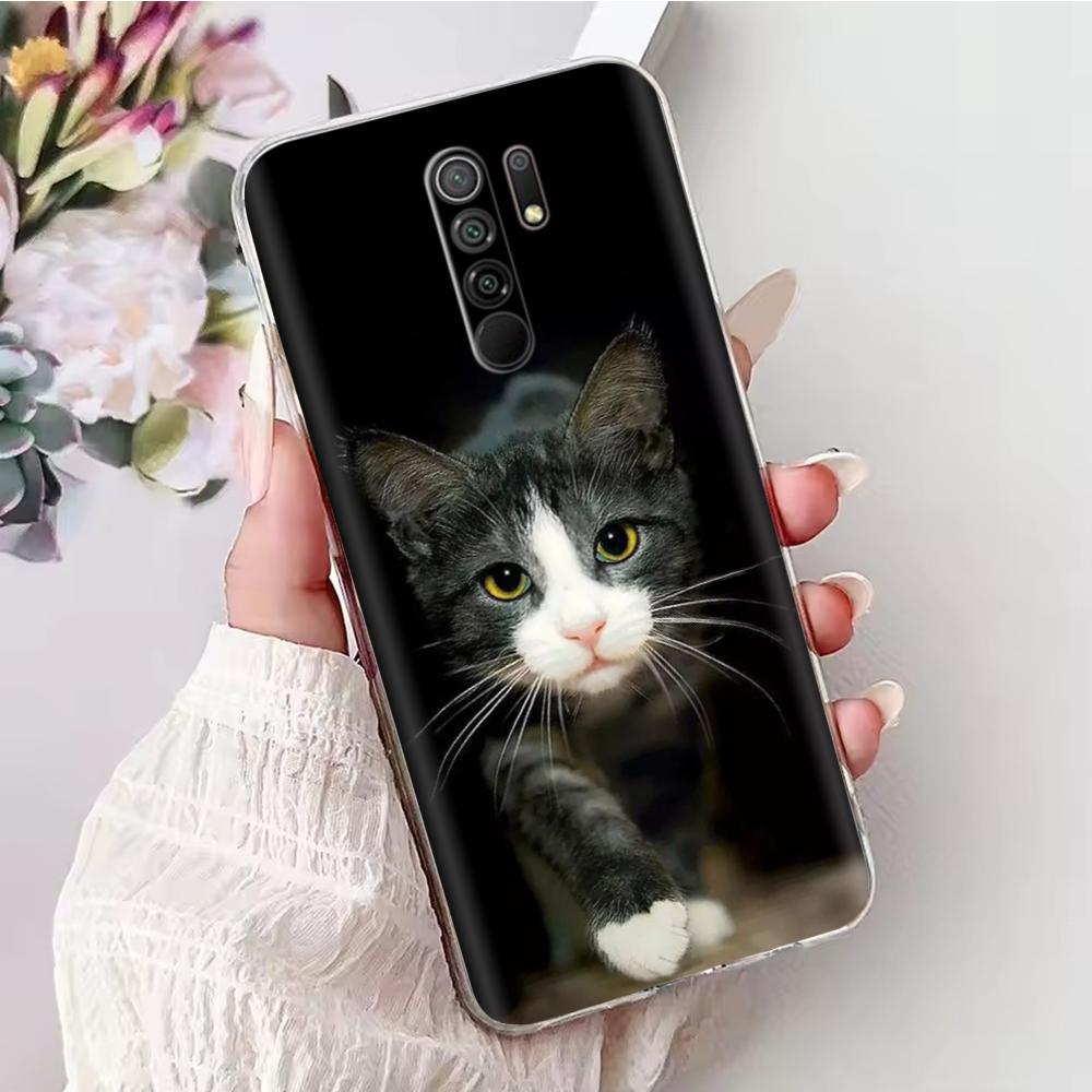 Phone Case For Xiaomi Redmi 9 Case Soft TPU Silicone Back Cover for Xiaomi Redmi 9 Redmi9 Case Transparent Bumper Cover Fundas
