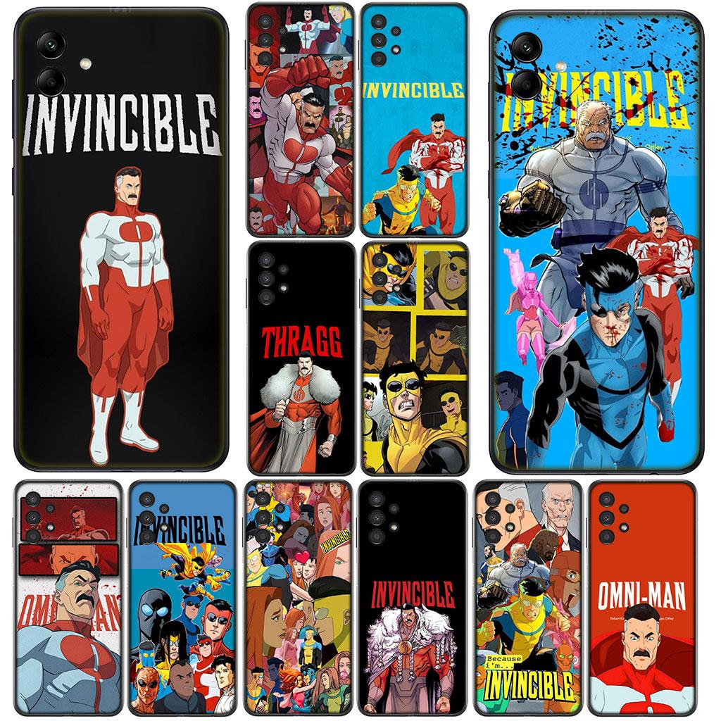 Omnis I-Invincibles Man OmniMan Casing Phone Cover for Xiaomi Redmi Note 12 10 11 9 8 Pro 10C 12C 9T 9A Note11 Note12 5G 4G Case
