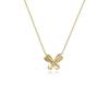 Iceball Butterfly Necklace