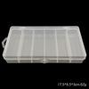 Bait Box PVC Plastic Transparent 17.5x9.5x3cm 2023 New
