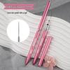 Ultra-Fine French Tip Cross-Stitch & Nail Art Pen - Metallic Cat Eye Flower Outliner