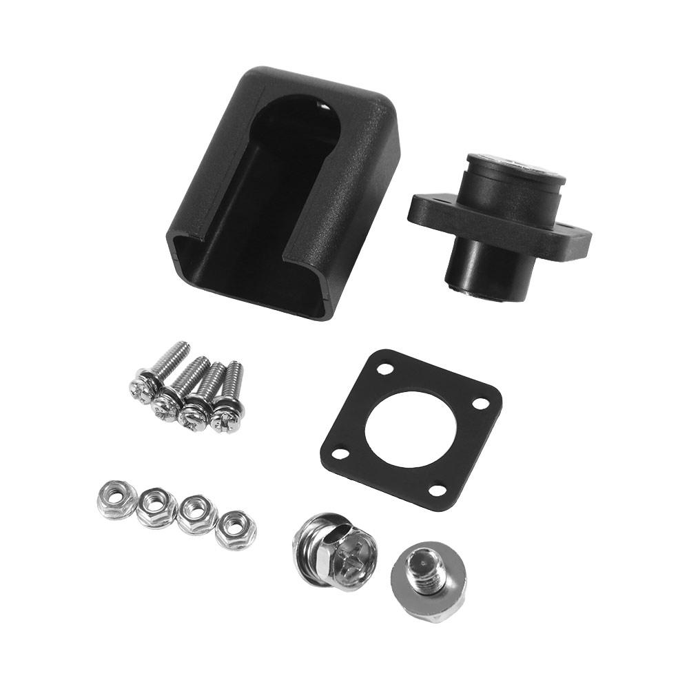 2Pcs 200A Battery Storage Terminal Connector High Current Copper Terminals Inverter Connection