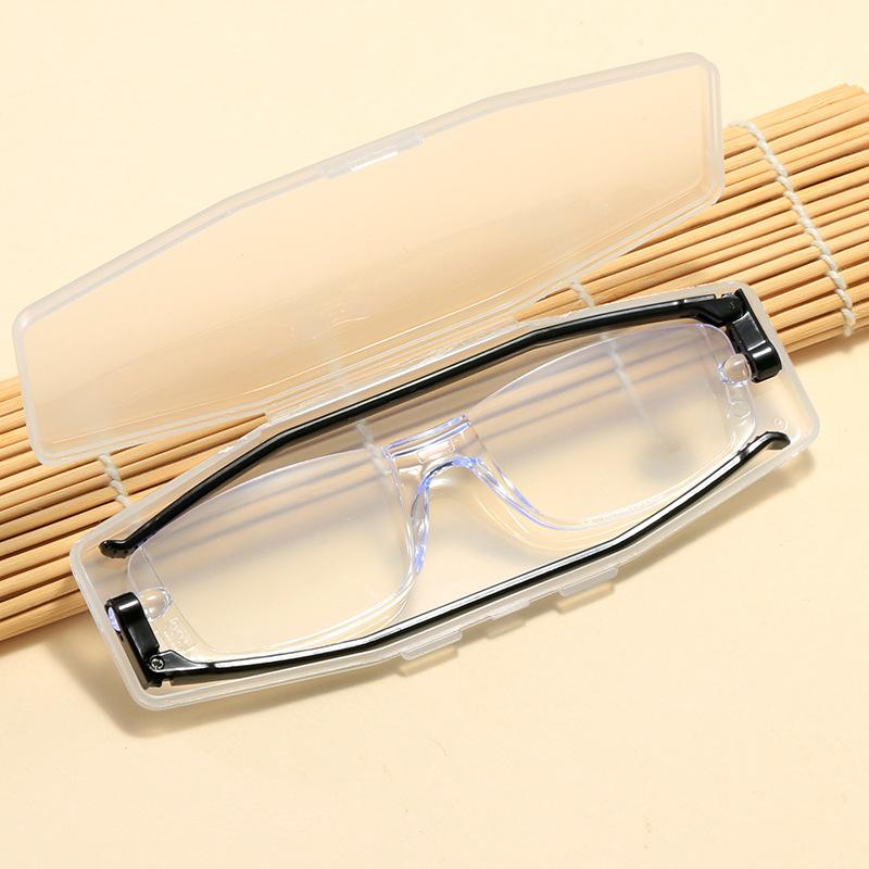 Trendige Blaulichtfilter-Lesebrille für Damen Ermüdungsresistente Lesebrille mit Federscharnier Leichte randlose Brille