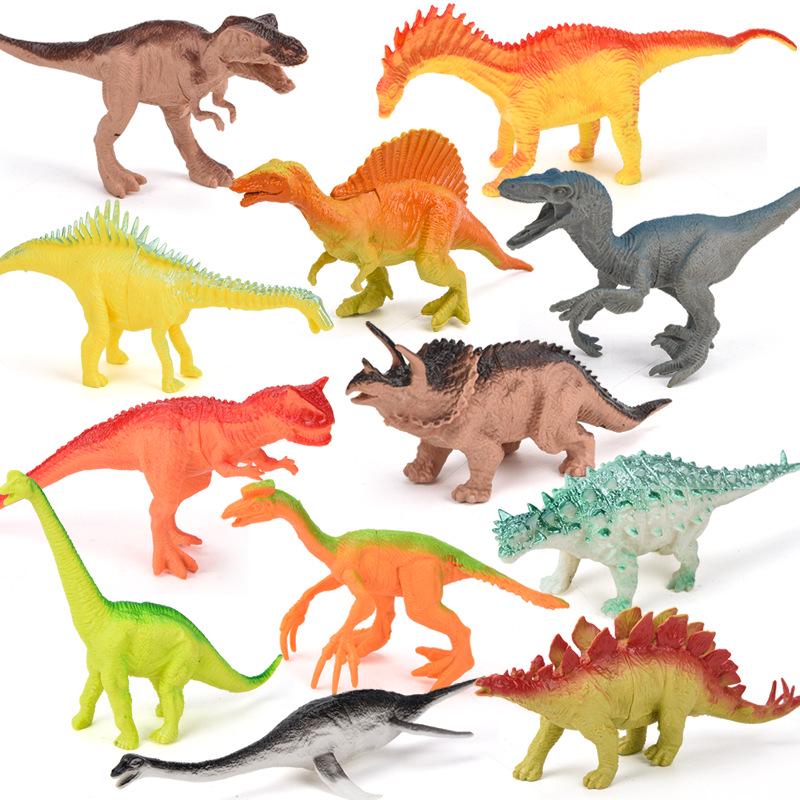 Durable Soft Rubber Dinosaur Toy - Realistic Children s Dinosaur Model