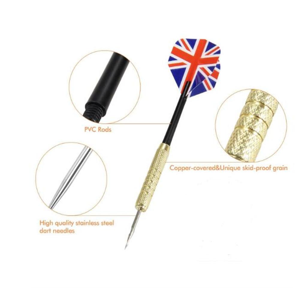 12PCS 18g/14.5CM Hard Tip Darts 2BA Tread Type for Electronic Dartboard