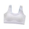 Girls' Seamless Sports Vest: Shockproof Training Bra for Junior and High School Students