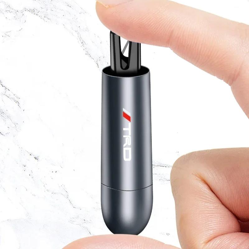 Bilsikkerhetshammer Nødglassknuser Setebelteskjærer For TRD Toyota Corolla Rav4 Auris Camry Yaris CHR