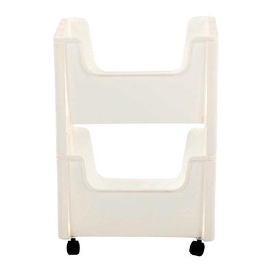 Storage Cart Large Capacity Thickened Mobile Storage Rack with Lockable Casters for Books Toys Seasoning Bottles