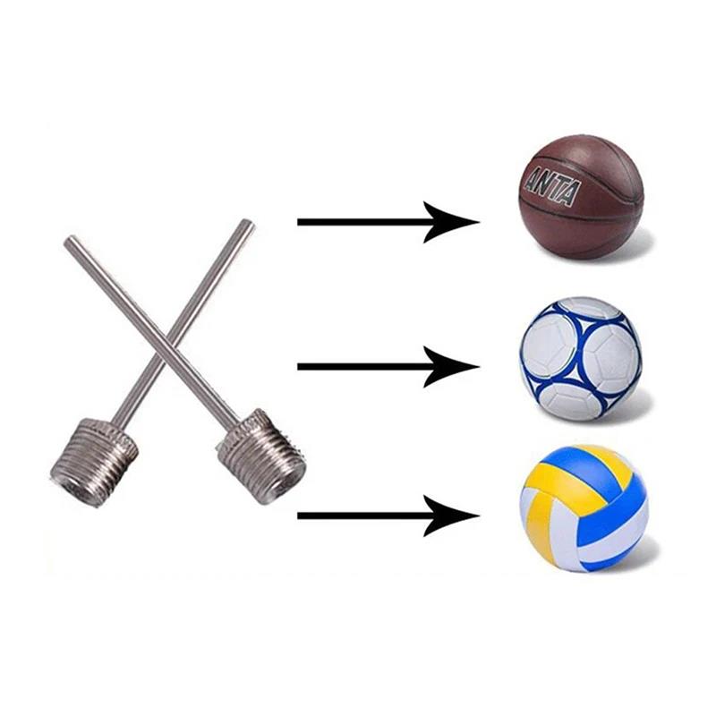 Hot sale Practical Inflating Pump Needle For Football Basketball Soccer Inflatable Air Valve Adaptor Stainless Steel Pin