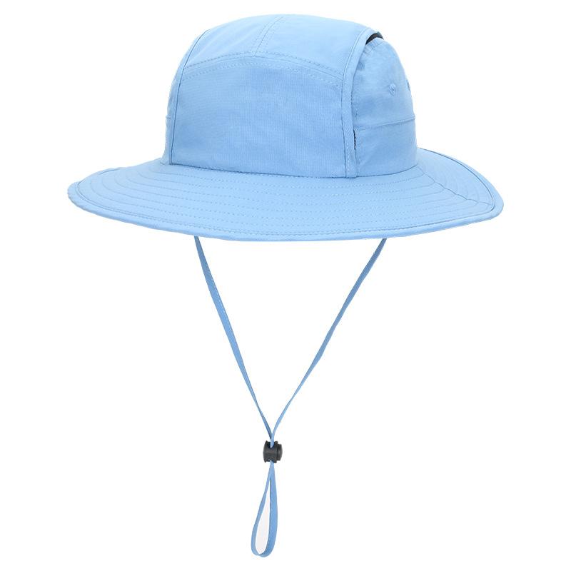 Hut Outdoor Lässig Sommer Schnelltrocknend Atmungsaktiv Multifunktional Sonnenschutz Große Krempe Sonnenhut Unisex