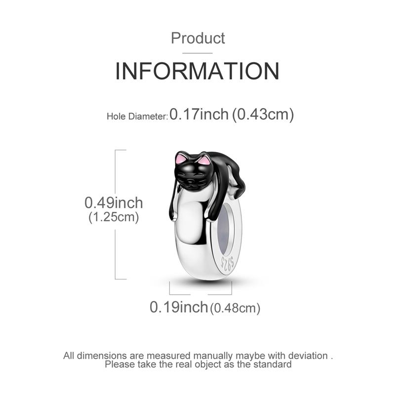 Original Charms Beads Copper Clip Charms Zircon Silicone Spacer Beads Fit Original Bracelet Diy Charm Women Jewelry