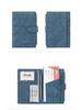 Multifunctional RFID Anti-theft Passport Holder with Zipper and Buckle