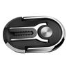 Car Phone Holder Free Hands Angle Adjustable Tight Hold Lightweight Car Phone Mount Black
