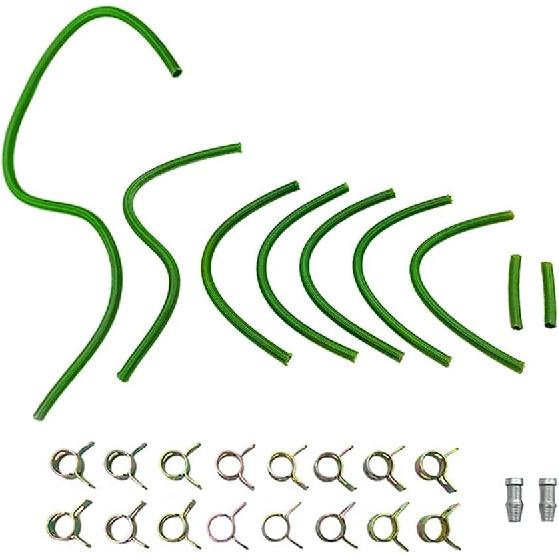 Zestaw przewodu powrotnego wtryskiwacza paliwa diesla, GM19001-VT, U19001-VT Przewód powrotny Viton do paliwa Diesel z zaciskami Pasuje do silnika GM 6.2L 6.5L