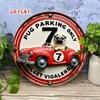 Metal Wall Art Pug Poster, Dog Owner Gift, Home Decor