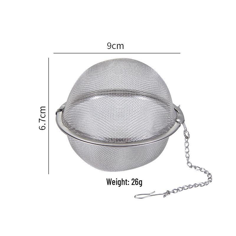 304 Stainless Steel Spice and Tea Infuser Ball for Soup and Hot Pot