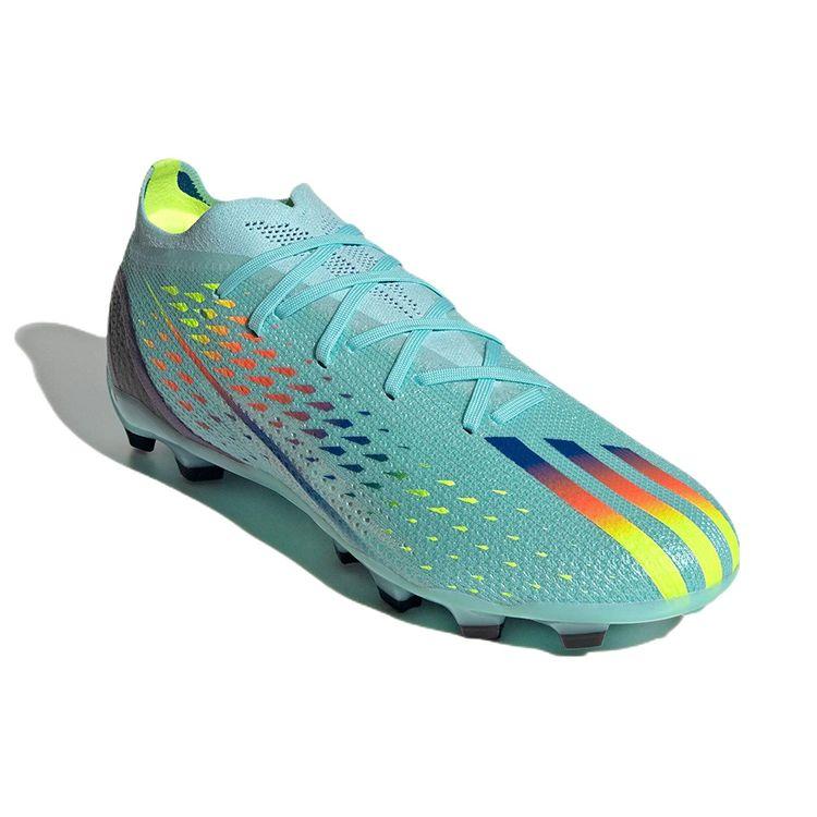 Adidas X Speedportal.2 Round Toe Lace-Up HG (Rubber Short Studs) Artificial Grass Fabric Non-Slip Wear-Resistant Soccer Shoes Men Soccer Shoes GW8452