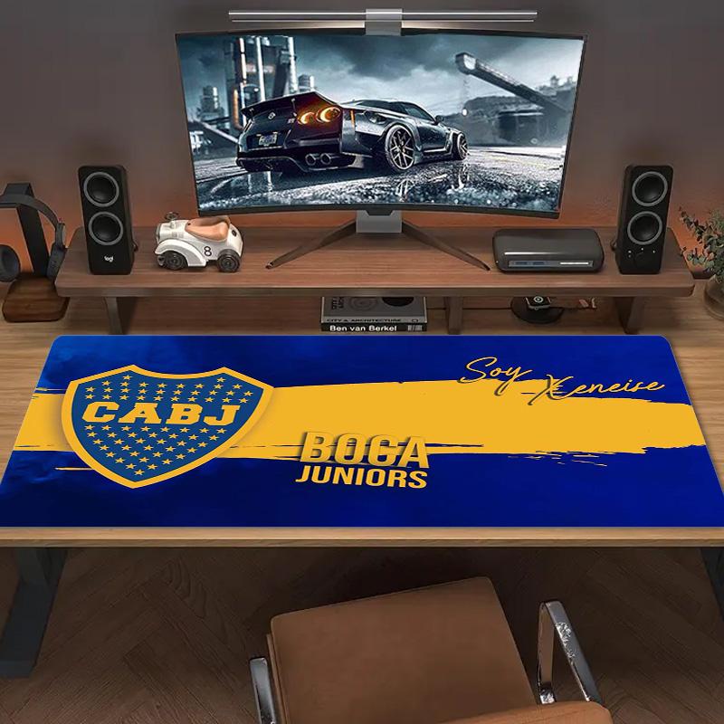 Boca Juniors Color Mouse Pad Large Gaming Table Cushion Non-slip Laptop Tablet Big Mousepad XXL Mat Mini PC Playmat With Lock Edge