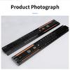 1Pair Soft Close Drawer Track Rail Hydraulic Damping Buffer Cold Rolled Steel Cabinet Drawer Track Slide Hardware