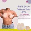 PINQ POLKA Premium Reusable Breast Lift Cup (Nude) (C-D Cup) - 2 Pc & Breast Tape (Nude) for Push Up/lift - 1 Pc