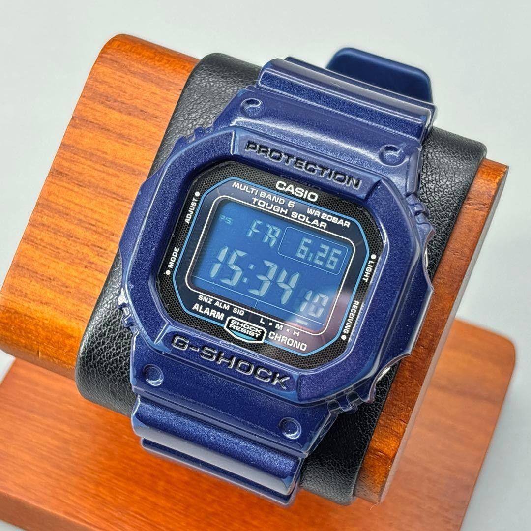Used G-SHOCK GW-M5610CC GW-M5610 Color Display CASIO Casio G-Shock Radio Solar Blue