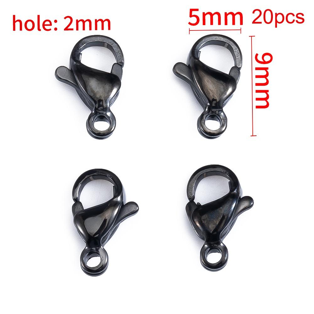 2meter 1meter Black Plated Chain for Men Punk Jewelry Making Necklace Stainless Steel Trend Link Chain Chunky Chain DIY Bracelet