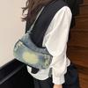 Adjustable Strap Denim Tote Bag Casual Handbag Temperament Cowboy Dumpling Bag  Daily
