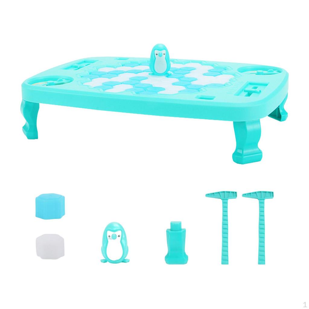 Break The Ice Game Block Breaking Development Early Education Save Penguin Table