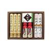 Shinshu Togakushi Soba Zenkoji Monzen Sortiment (2 Sorten Trockennudeln Dip-Sauce Tee-Sortiment) Produktcode MO-AZ