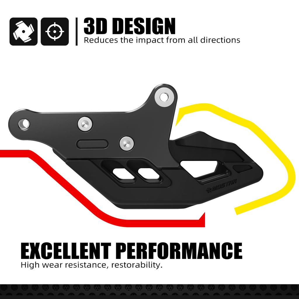 NICECNC For GasGas EC 300 EC 250 ECF 350 MC 125 MC250F EX 300 EXF 350 450 2021-2022 Chain Guide Guard For KTM EXC 300 EXCF 350