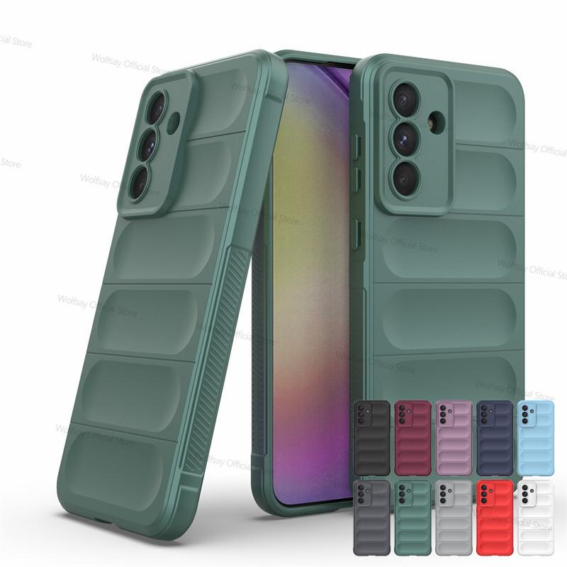 For Samsung Galaxy A36 Case Samsung Galaxy A16 A26 A36 A56 Cover Shockproof Anti-fingerprint TPU Phone Cover Samsung Galaxy A36