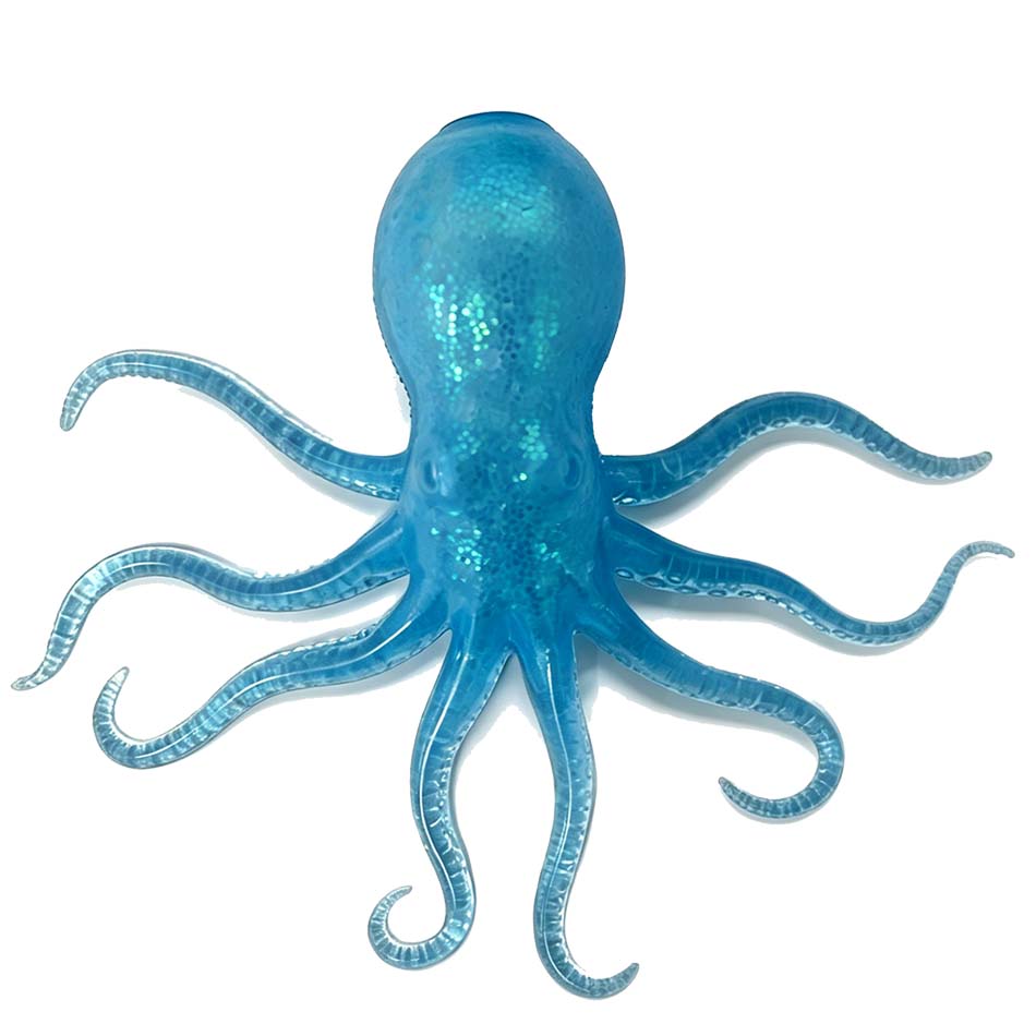 Giocattolo Morbido Nee Doh Medusa & Cubo, Morbido Gelatina da Spremere Antistress Fidget Toy, Sensoriale NeeDoh per Bambini e Adulti