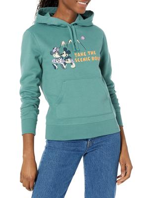 Pullover Hoodie Fleece Disney Marvel Star Wars Prinzessin Mickey Scenic Route 2XL [Amazon Essentials] Damen