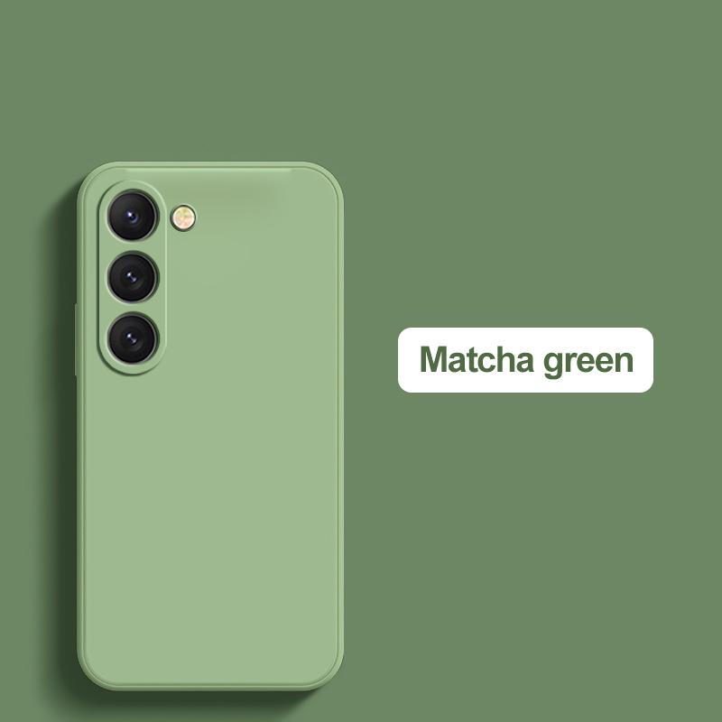 Pre Pre Samsung S24 S23 S22 Ultra Plus Puzdro Štvorcové Tekutý Silikón Mäkký Kryt Pre Samsung Galaxy S24 S23 S22 Ultra S24 Plus S24Ultra