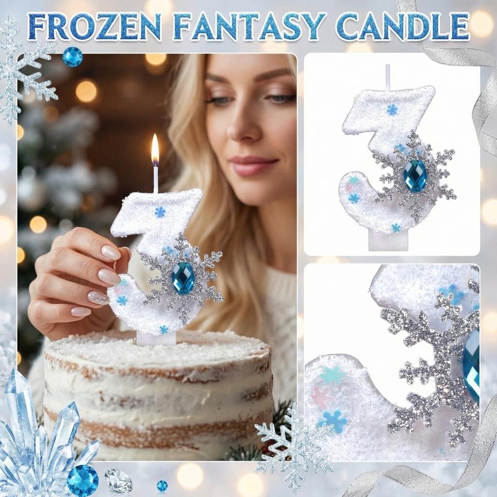 Fashion Cartoon Creative Birthday Candles Party Digital Candles