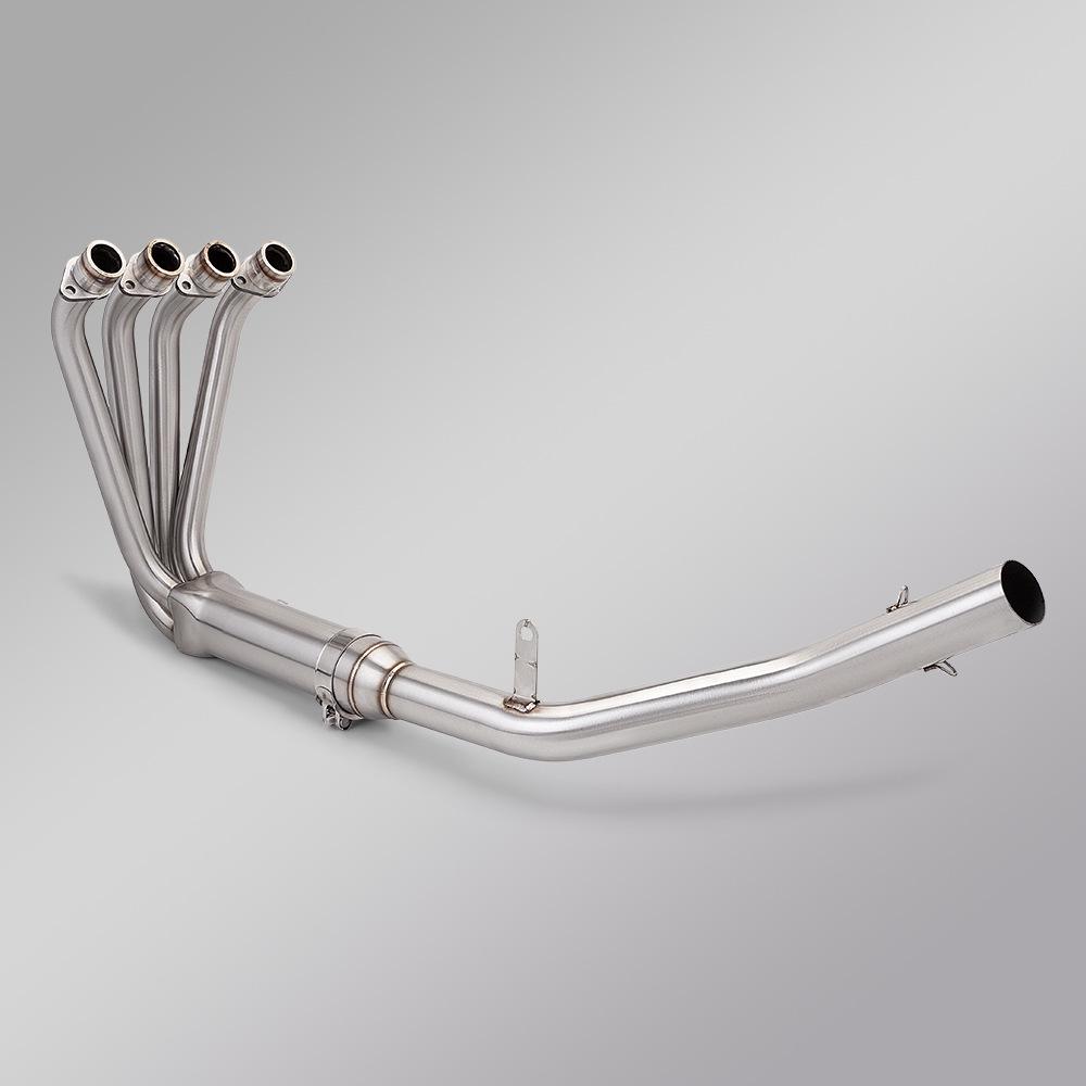 QJ Sai 421 Motorcycle Moped Exhaust System: Full Front & Rear Pipe Set 2025