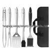 ZISIZ 5-Piece Outdoor BBQ Tool Set