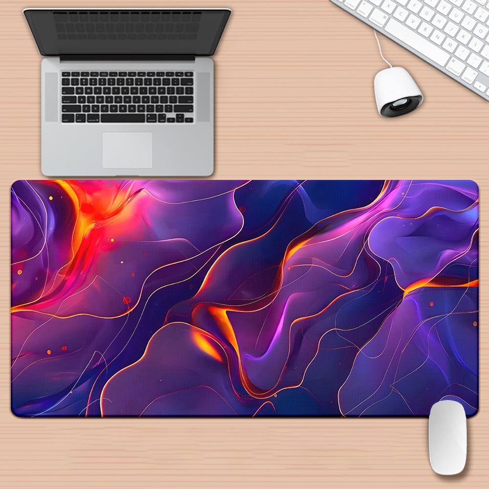 Daily Workstation Essentials Mouse Pad Gaming Desk Mat Cloth Surface Anti Slip Rubber Base for PC Laptop Keyboard